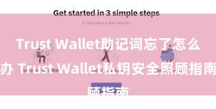 Trust Wallet助记词忘了怎么办 Trust Wallet私钥安全照顾指南